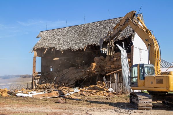 Barn Demolition in Massillon