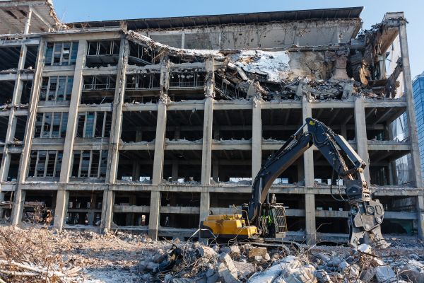 Commercial Building Demolition in Massillon