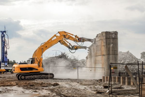 Silo Demolition in Massillon