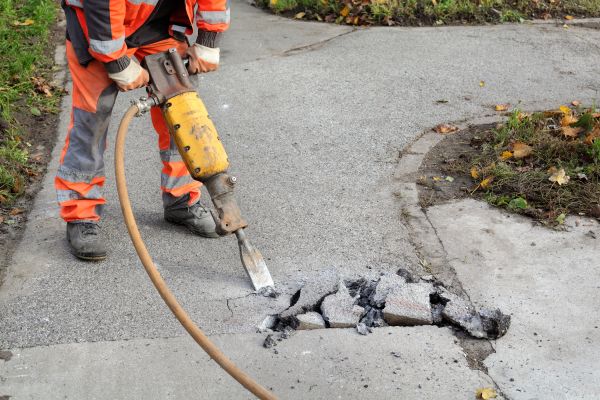 Sidewalk Removal in Massillon