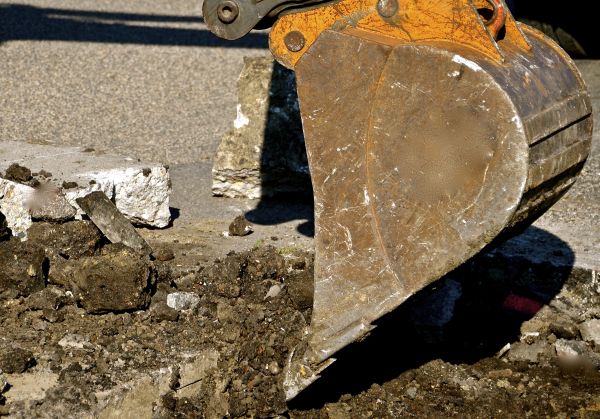 Cement Pad Demolition in Massillon