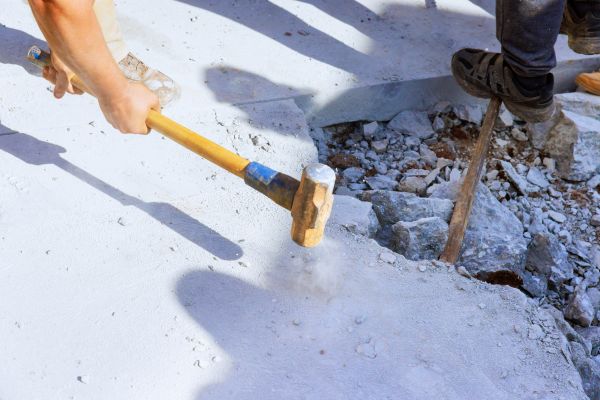 Concrete Pavement Demolition in Massillon