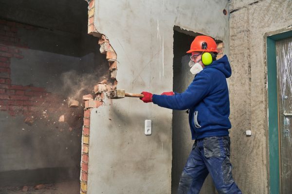 Concrete Wall Demolition in Massillon