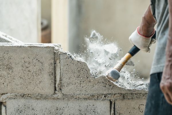 Block Wall Demolition in Massillon